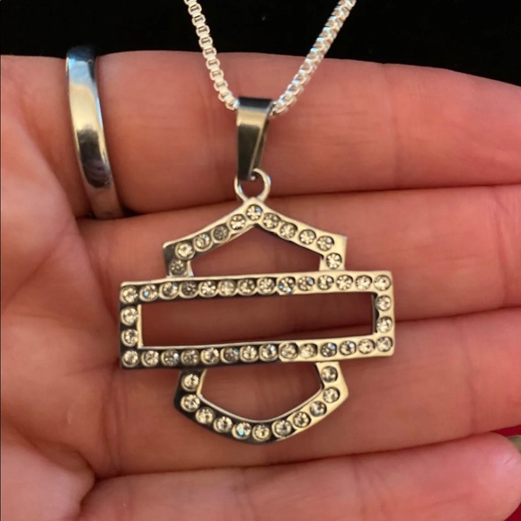 Harley-Davidson Jewelry - Limited! .925 Chain option HD Necklace